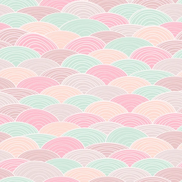 Abstrakt pastell seamless mönster — Stock vektor