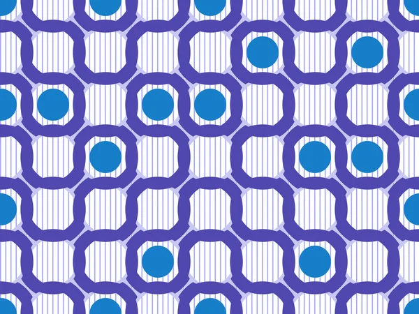 Anneau géométrique motif sans couture — Image vectorielle
