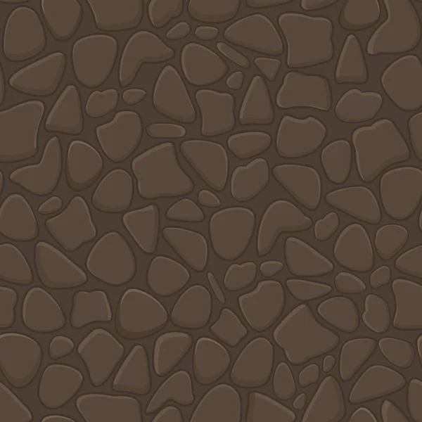 石の壁のシームレスなパターン — ストックベクタ
