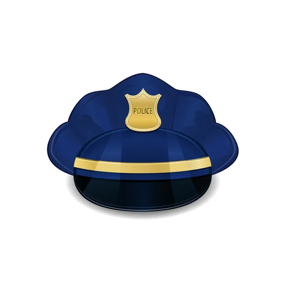 Police Hat Icon — Stock Vector