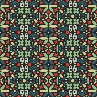 Seamless Abstract Decorative Pattern clipart