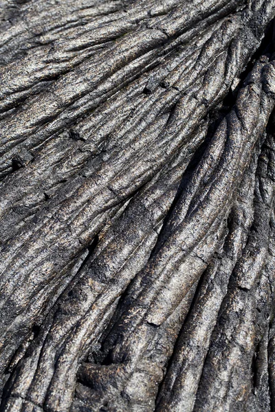 stock image Closeup of old dried lava flow Hawaii