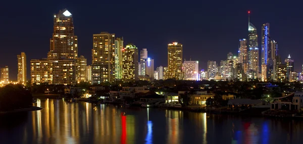Gold Coast di notte — Foto Stock
