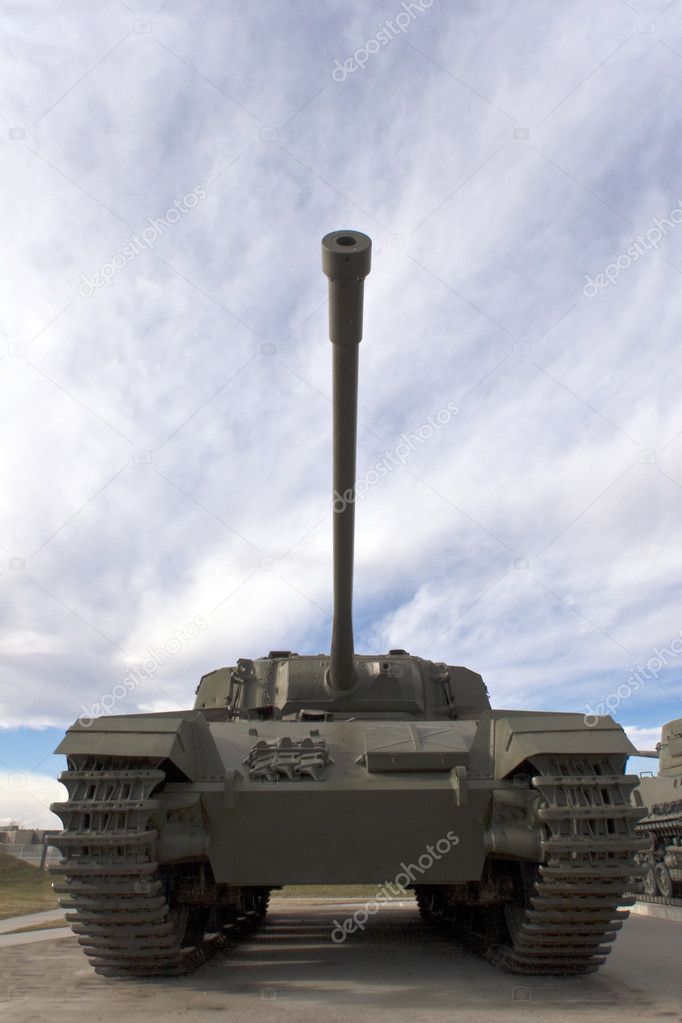 Army desert tank