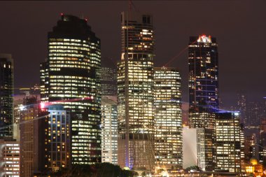 Office brisbane Avustralya'da ışık