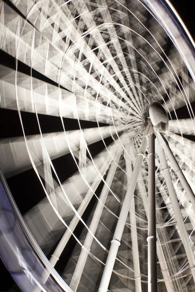 Брісбен колесо вночі — стокове фото