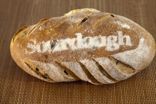 Zakwas żytni chleb — Zdjęcie stockowe
