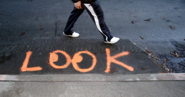 Look & Caminhada — Fotografia de Stock