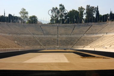 First Olympic stadium in Athens. Greece clipart