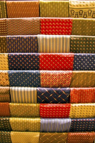 丝绸领带 — 图库照片