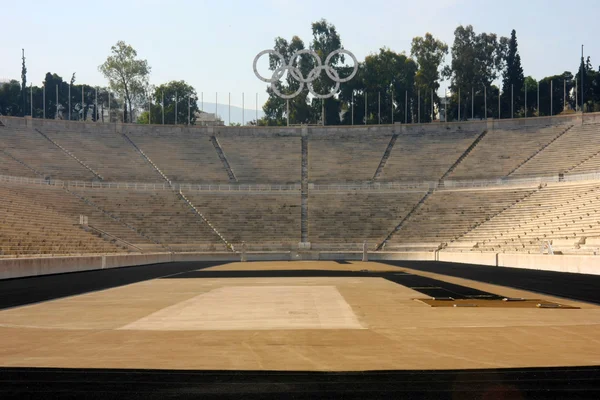 Primeiro estádio olímpico em Atenas. Grécia — Fotografia de Stock