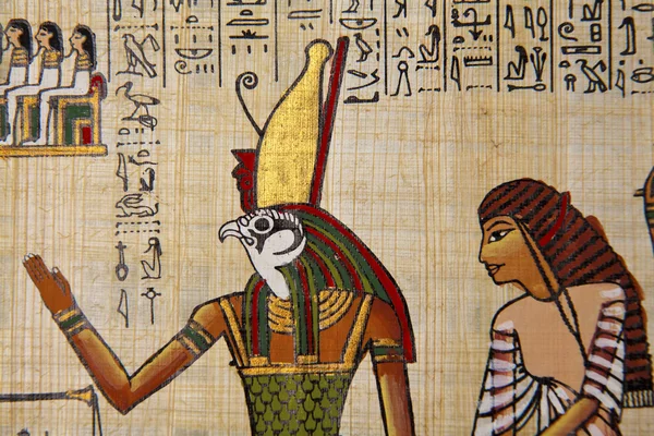 埃及纸莎草纸 — 图库照片