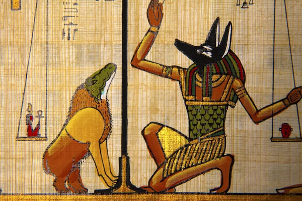 Papiro egipcio — Foto de Stock
