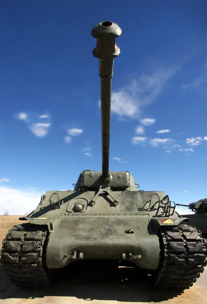 Leger woestijn tank — Stockfoto