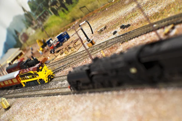 Modelos de trenes —  Fotos de Stock