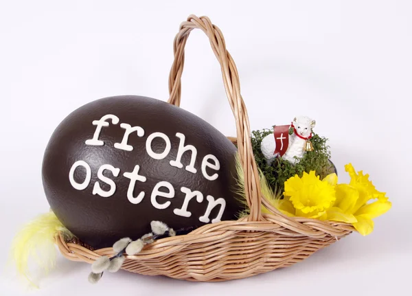 Osterkorb — Stockfoto