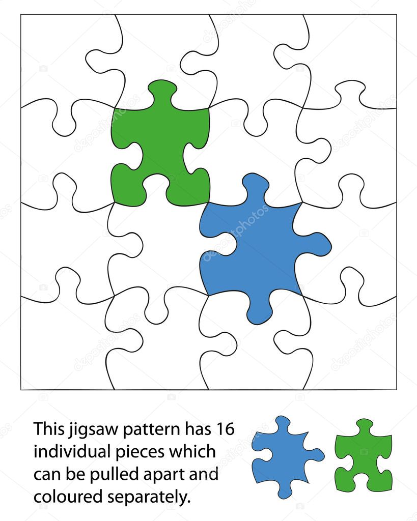 16 piece jigsaw