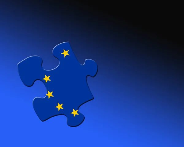Europese puzzel — Stockfoto
