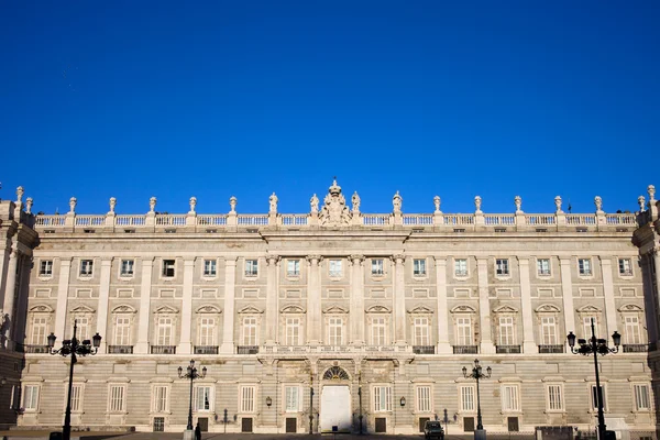 Královský palác v Madridu — Stock fotografie