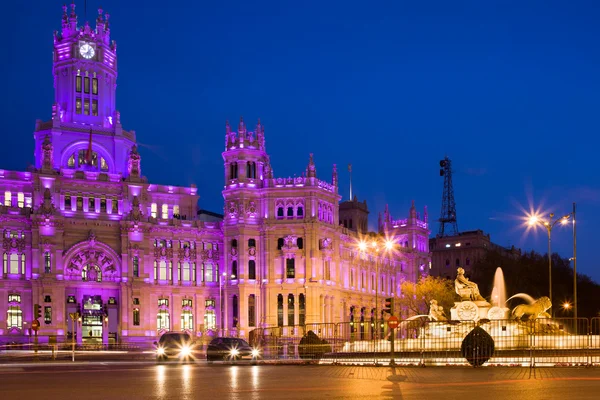 Plaza de Cibeles en Madrid —  Fotos de Stock