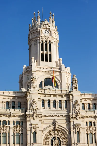 Palacio de Comunicaciones in Madrid — Stock Photo, Image