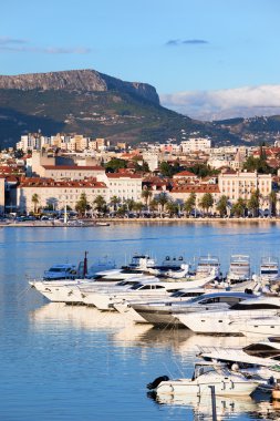 City of Split in Croatia clipart