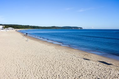 Baltic Sea Coast in Sopot clipart