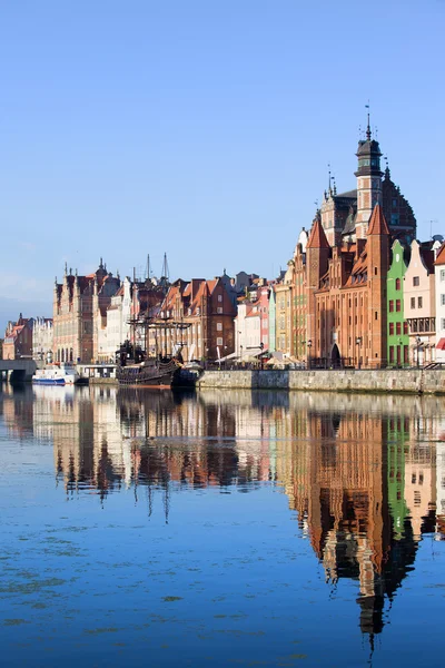 Vieille ville de Gdansk en Pologne — Photo