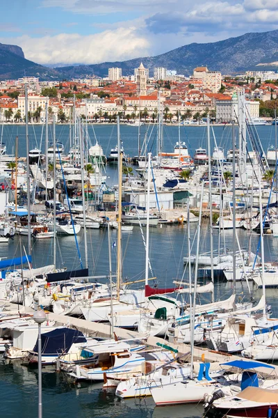 Cidade de Split Harbour — Fotografia de Stock
