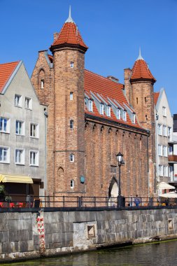 Vendors Gate in Gdansk clipart