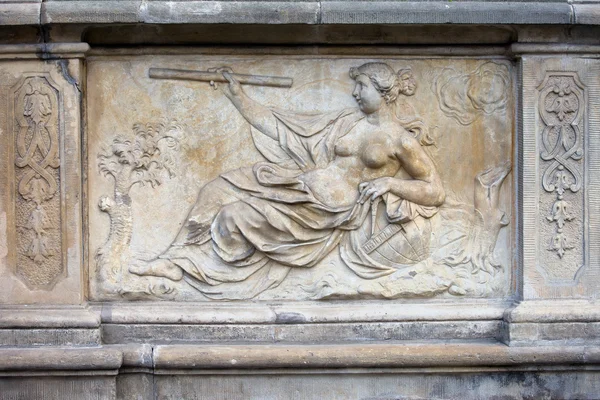 Allegory of Science Relief — Stock Photo, Image
