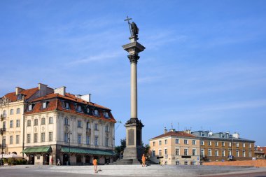 King Sigismund's Column in Warsaw clipart