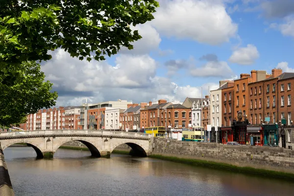 Dublin stadsgezicht Stockfoto