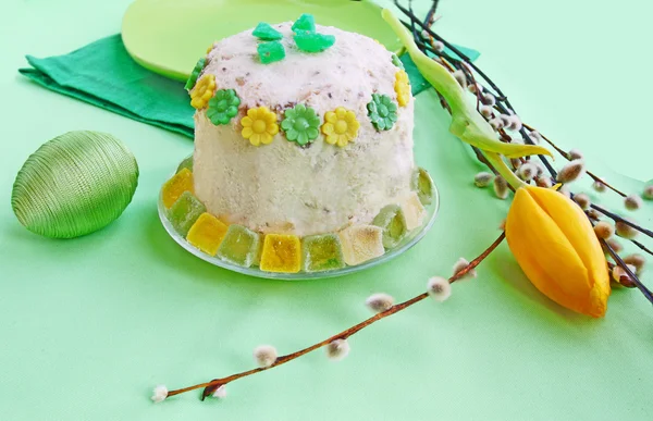 Curd easter pie — Stock Photo, Image