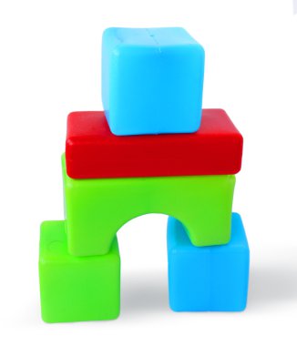 A shape from kids blocks clipart