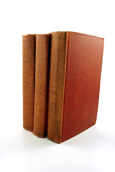 Un grupo de libros antiguos — Foto de Stock