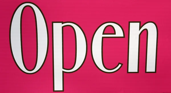 Open Sign — Stock Photo, Image