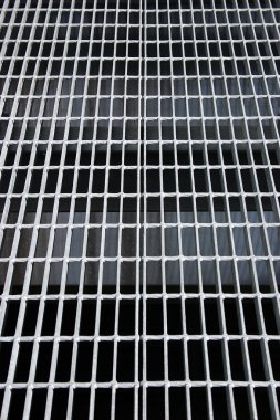 Grate on street clipart
