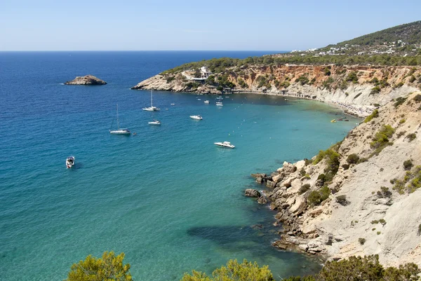 Mar azul en Ibiza —  Fotos de Stock