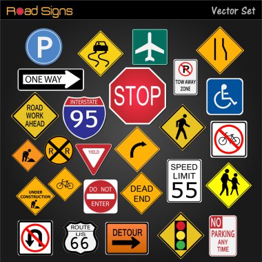 Road Signs clipart