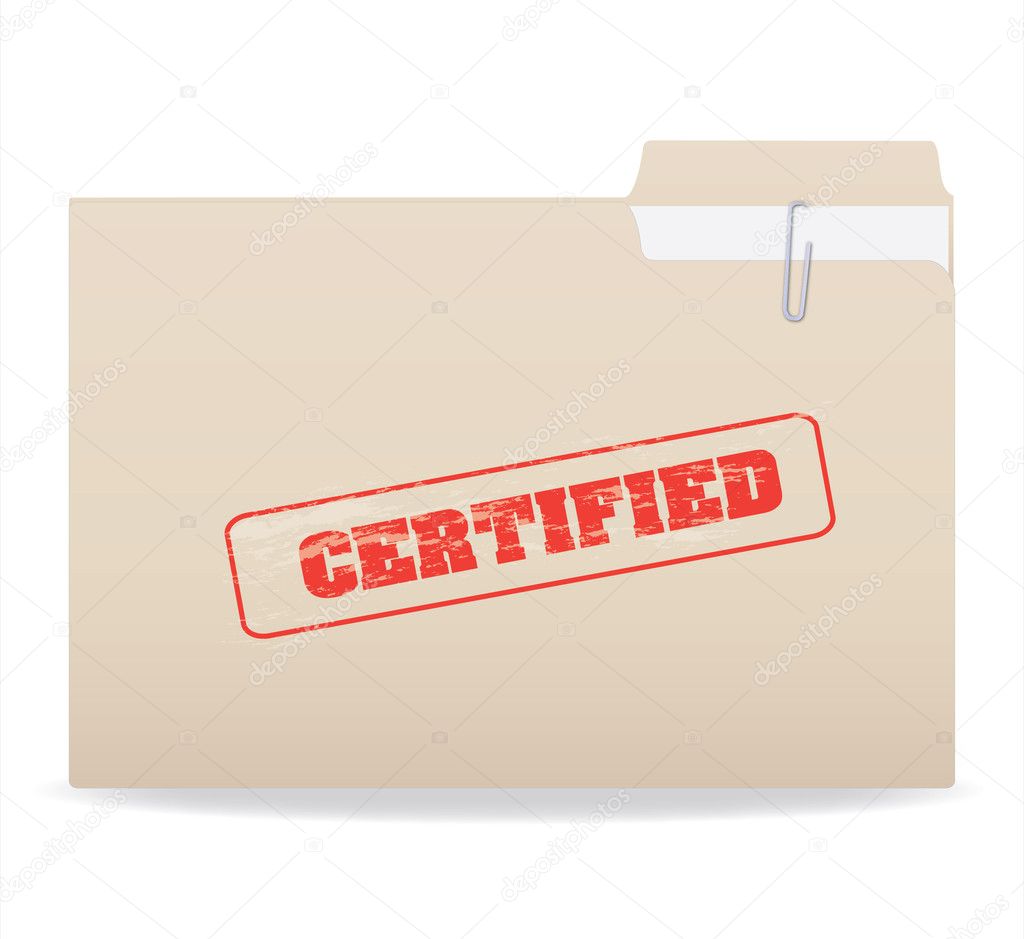 Certified Folder