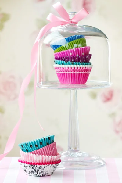 Estuches para cupcakes — Foto de Stock