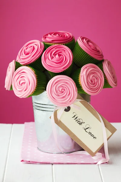 カップケーキの花束 — ストック写真