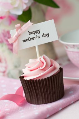 Mother's day cupcake clipart