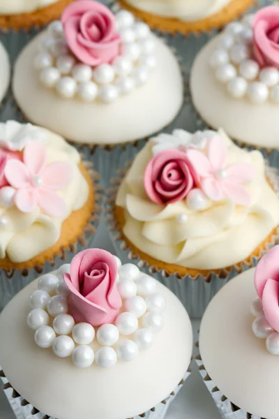 Wedding cupcakes — Stockfoto