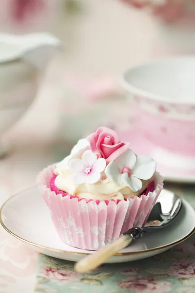 Cupcake fiore — Foto Stock