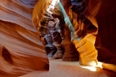 Antelope Canyon in Arizona. clipart