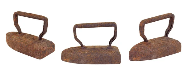 Three of the old iron — Stock Photo, Image