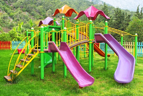 Colored playground — Stock Photo, Image