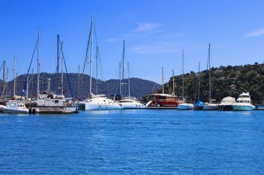 Yat ve tekne Marina Türkiye'de